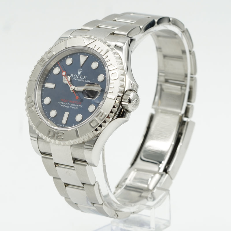 Rolex yacht clearance master blue bezel