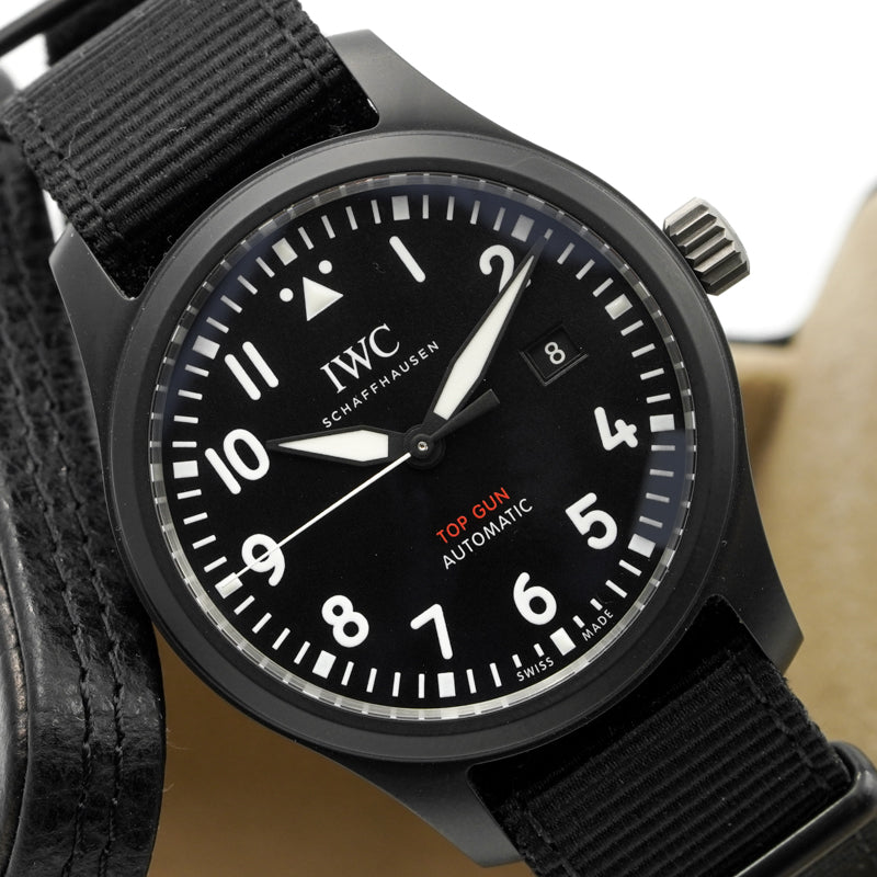 SOLD 12 03 23 IWC Top Gun 41mm Pilot Ceramic IW326906 B P 23