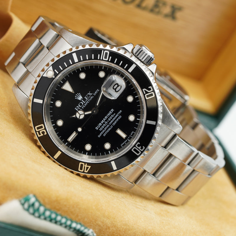 1997 rolex submariner 16610 best sale