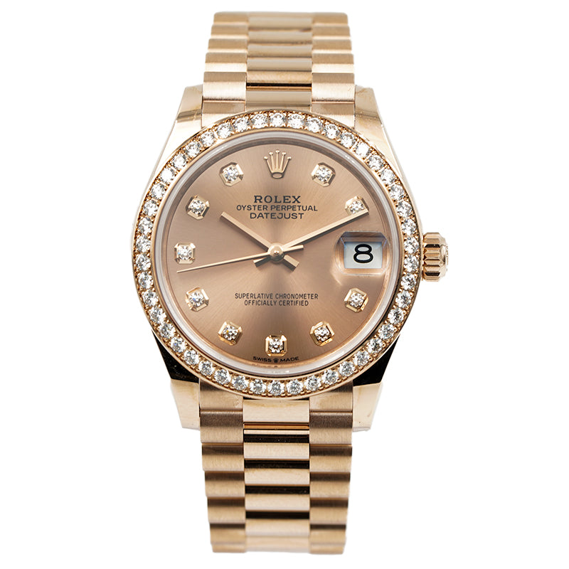 Rolex datejust 2 rose on sale gold