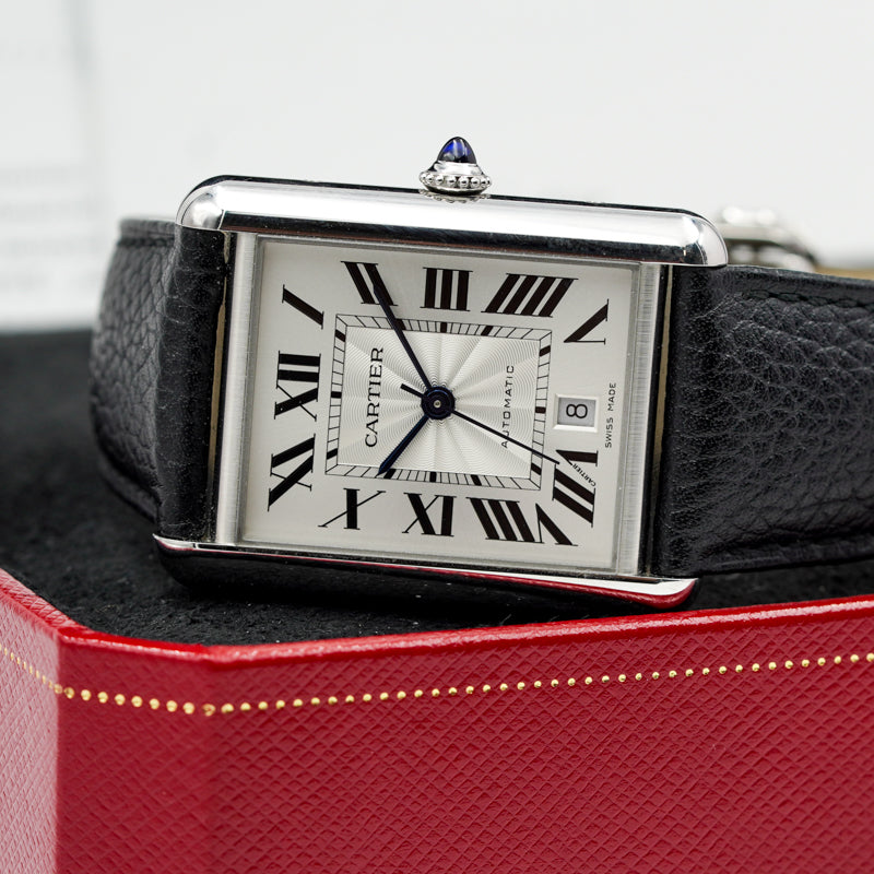 Cartier xl watch best sale