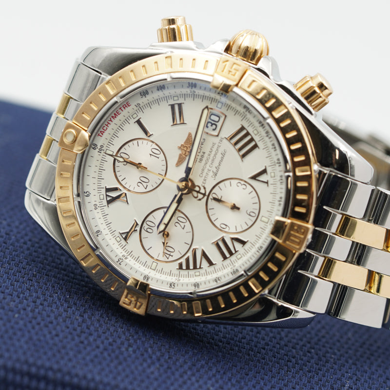 SOLD 10 05 23 Breitling Chronomat Evolution C13356 Chronograph