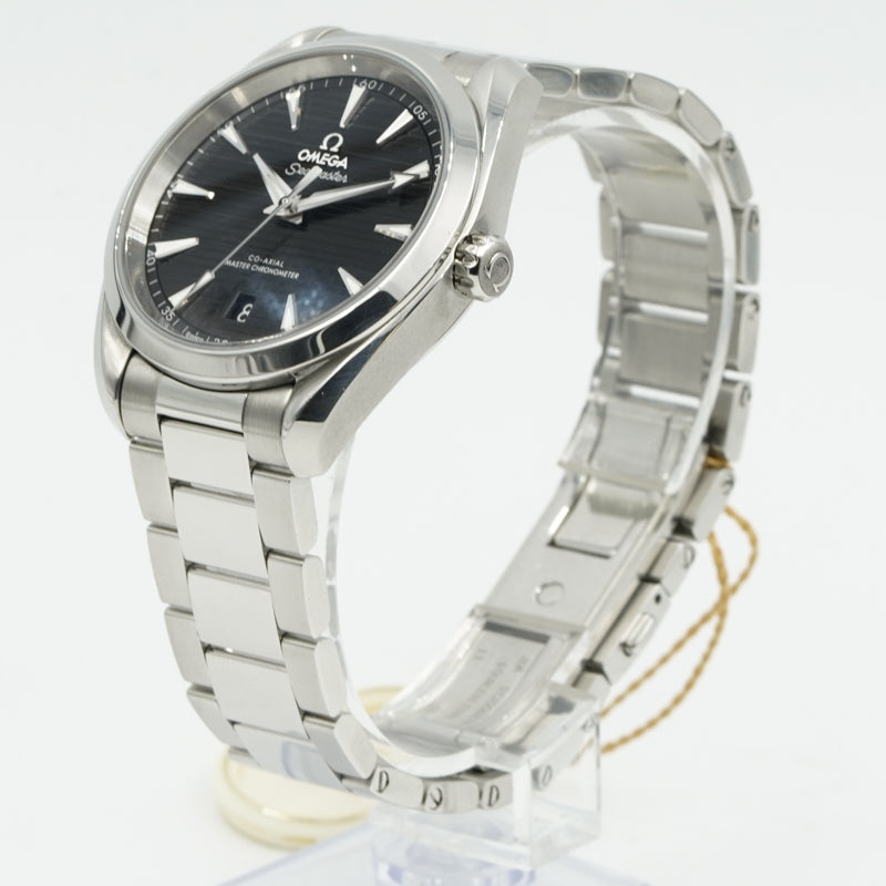 SOLD 12 19 23 Omega Aqua Terra 38mm Stainless Steel Black Dial