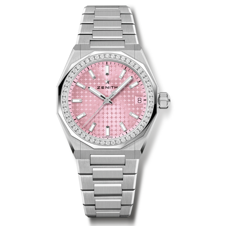 Defy Skyline Automatic - Stainless Steel - Pink Dial - 36mm