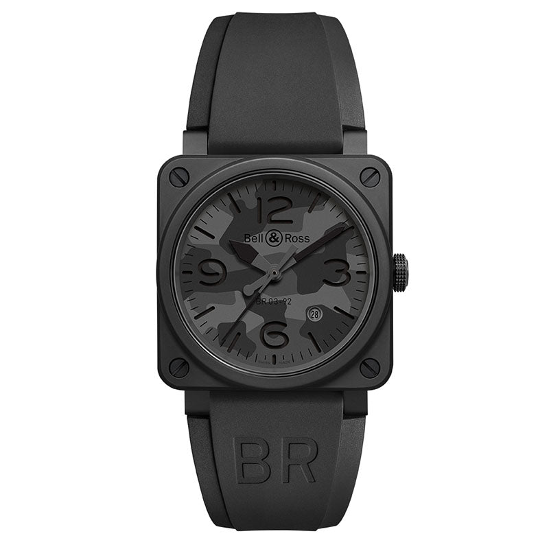 Bell Ross BR 03 92 Black Camo BR0392 CAMO CE SRB Moyer Fine