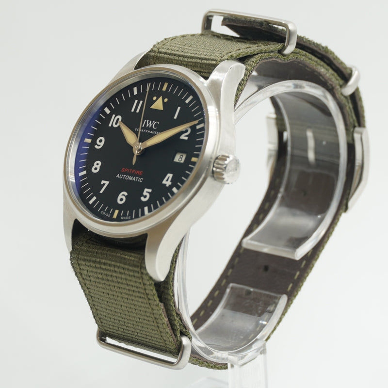 SOLD IWC Pilot Spitfire 39mm Automatic 19 B P IW326801 Moyer