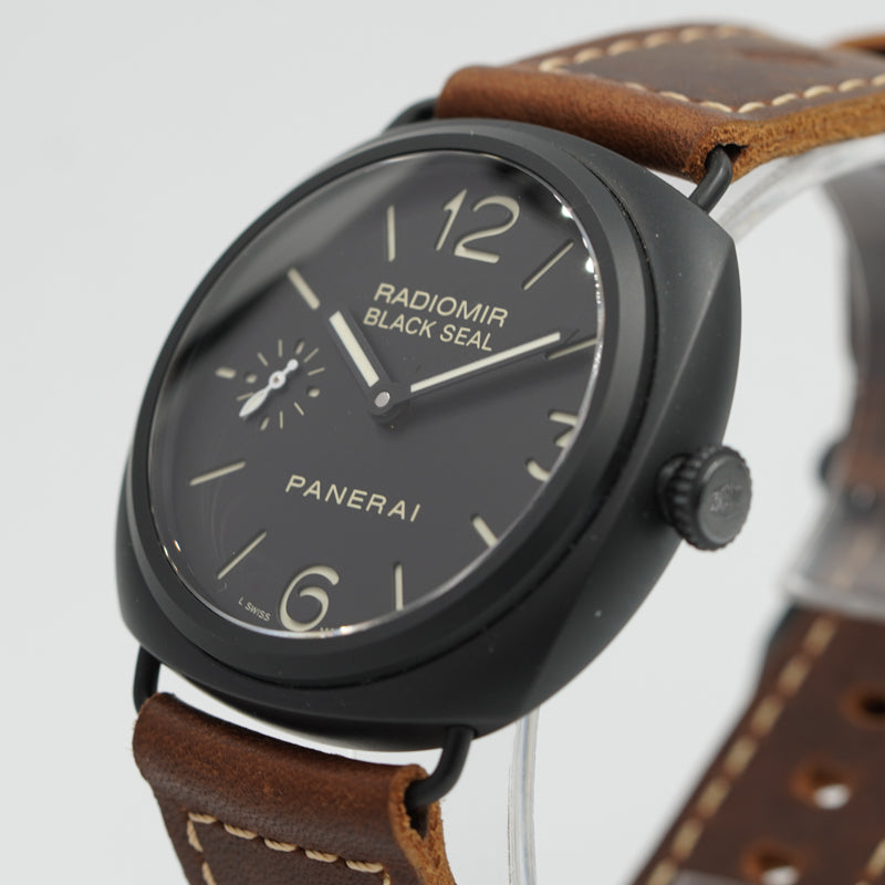 SOLD Panerai Pam00292 Radiomir Black Seal 45mm Ceramic B P 2013