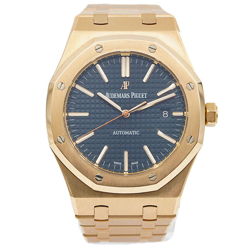 SOLD 8 23 23 Audemars Piguet Royal Oak 18K Rose Gold 154000R