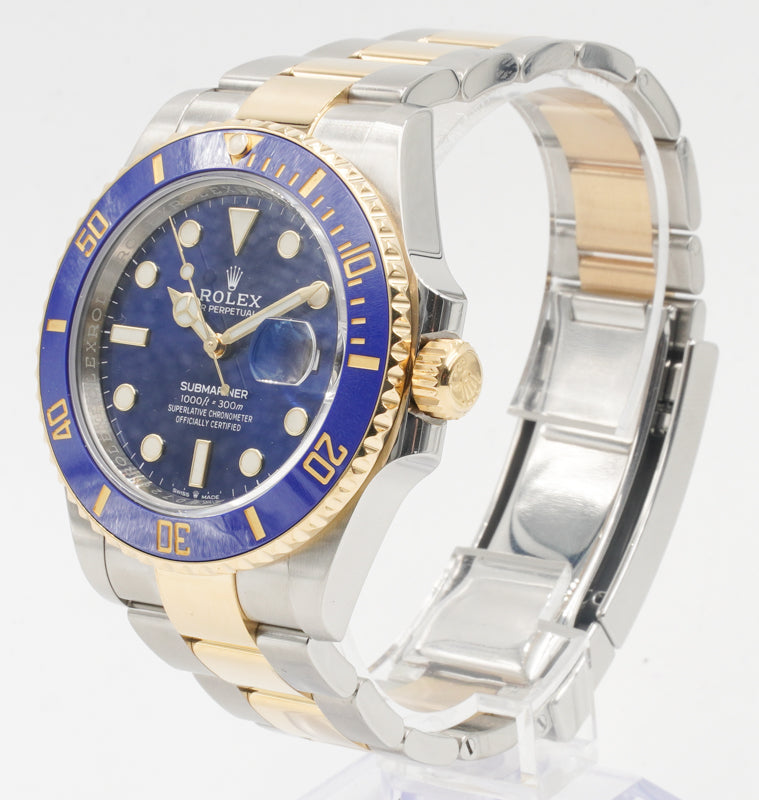 Rolex sub 2 tone hot sale