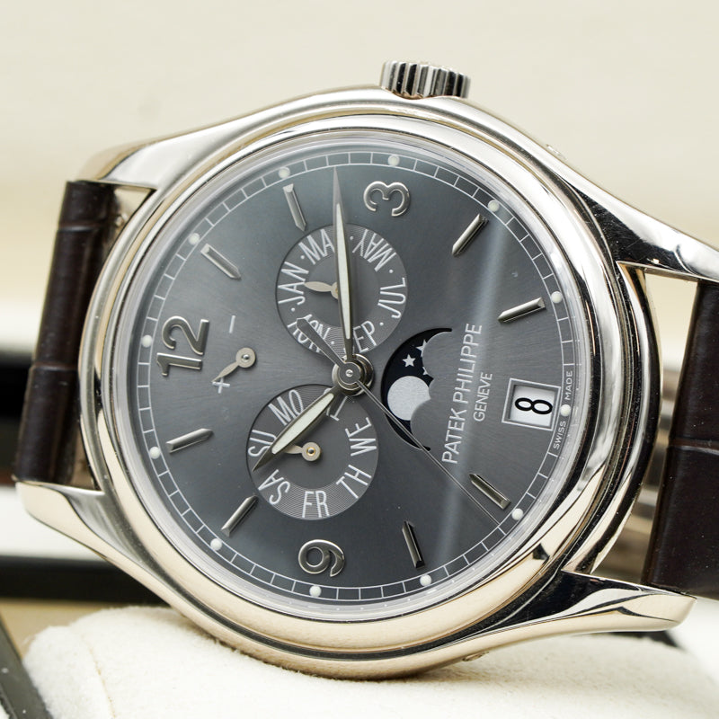 SOLD Patek Philippe Annual Calendar 5146G 010 39mm 18K White