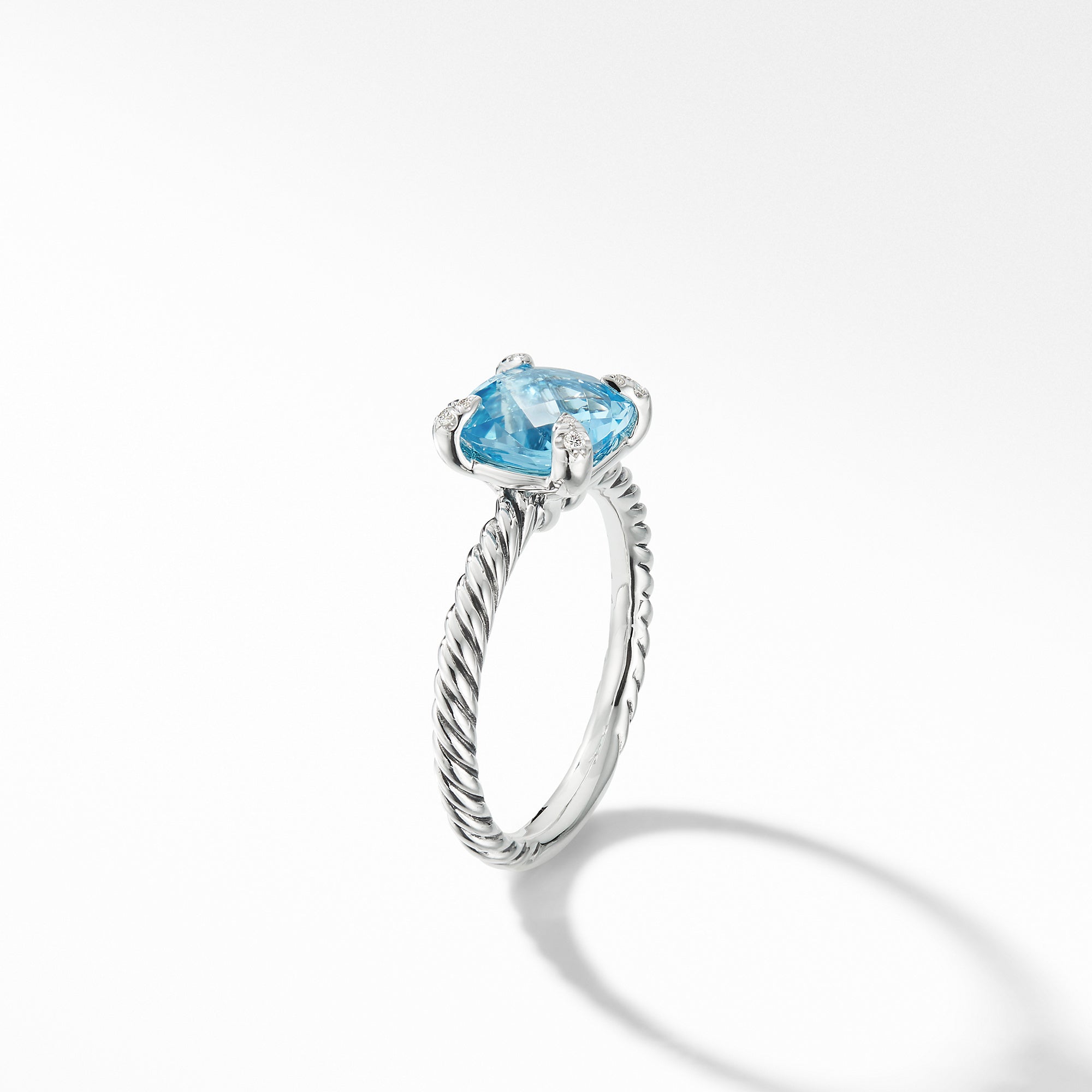 David Yurman topaz and buy diamond ring