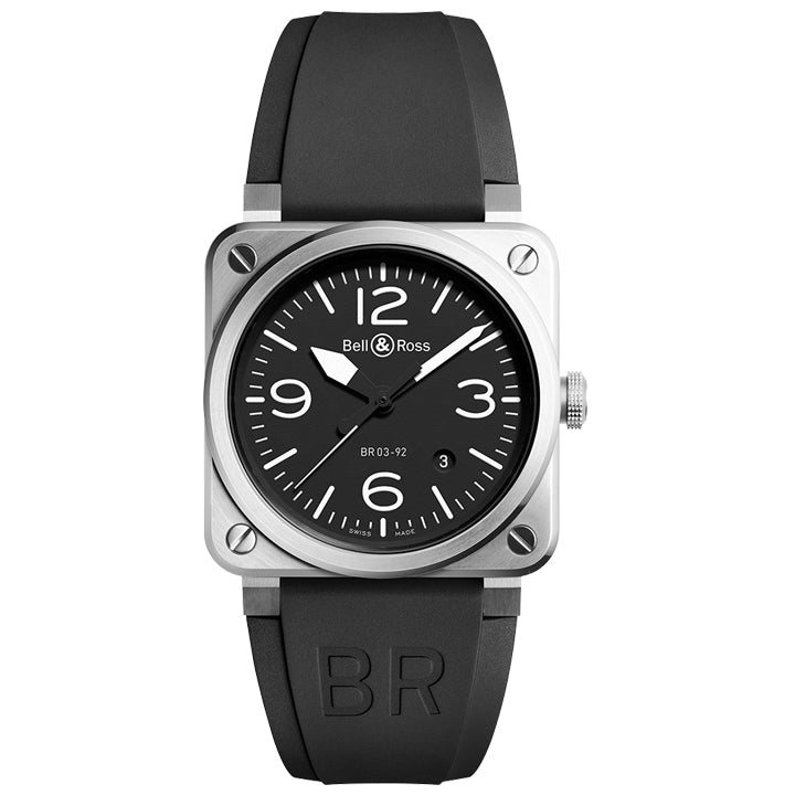 Bell & Ross BR 03-92 Steel - BR0392-BLC-ST