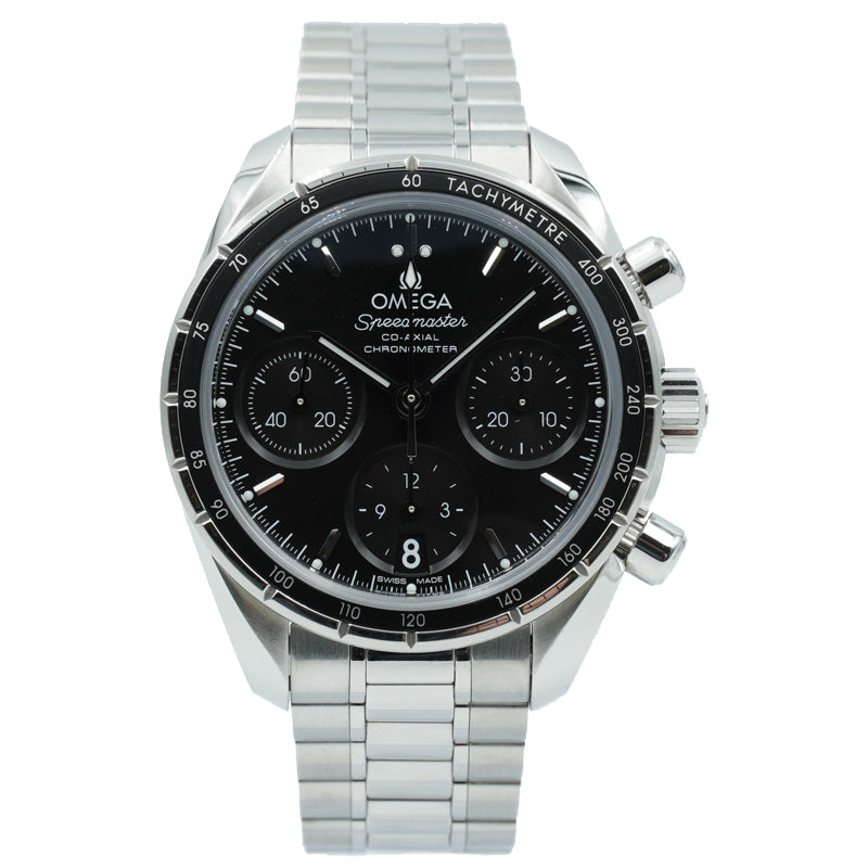 SOLD Omega Speedmaster 324.30.38.50.01.001 Black Dial on