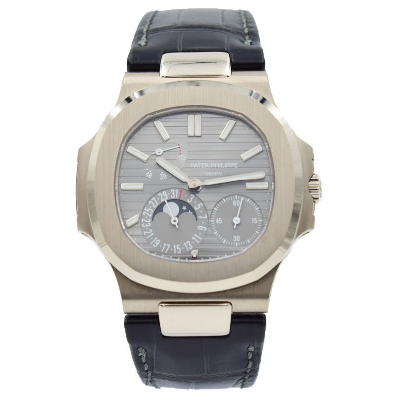 SOLD 12 2019 Patek Philippe Nautilus 5712G 18k White Gold