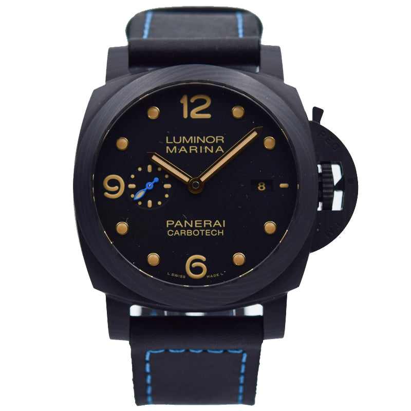 SOLD 12 2019 Panerai Luminor Carbotech PAM661 Marina 1950 3