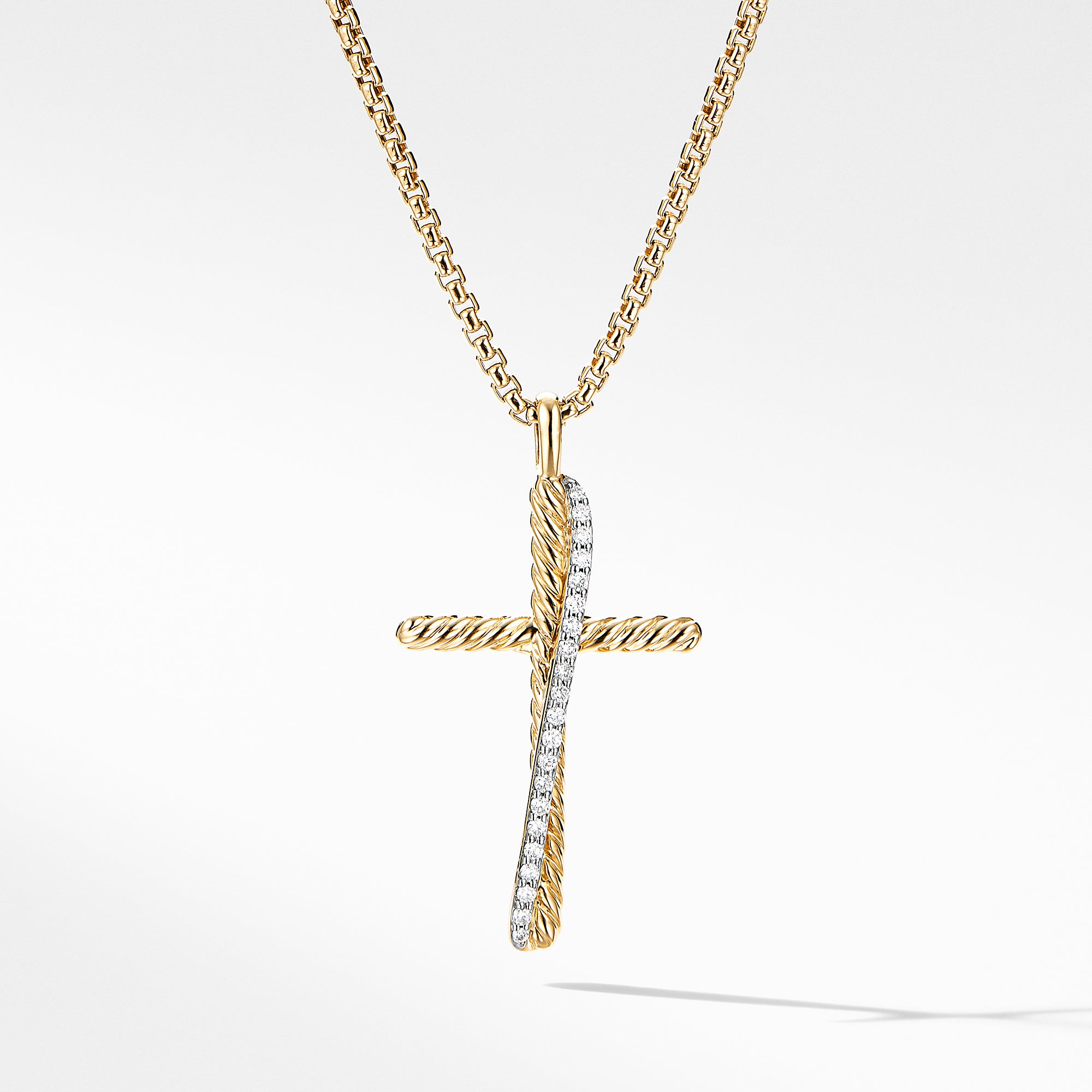 David shops yurman necklace cross