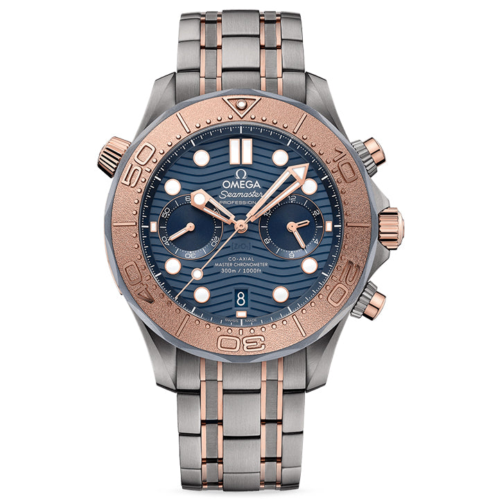 Omega Seamaster Diver 300m Titanium Tantalum Sedna Gold