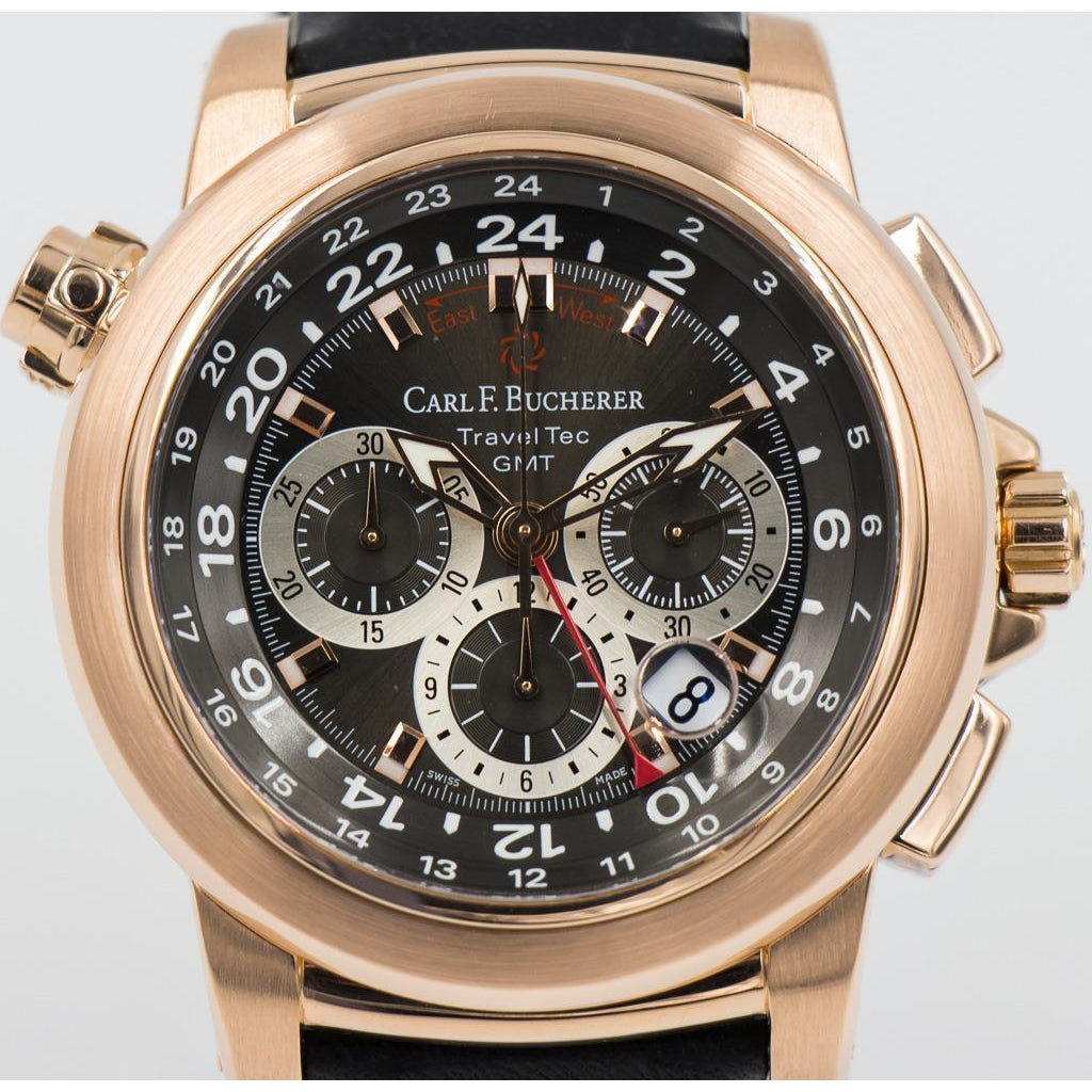 Carl f bucherer traveltec hot sale