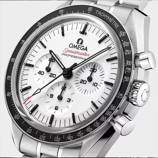 A New Moonwatch Has Landed: Omega Speedmaster Moonwatch Professional White