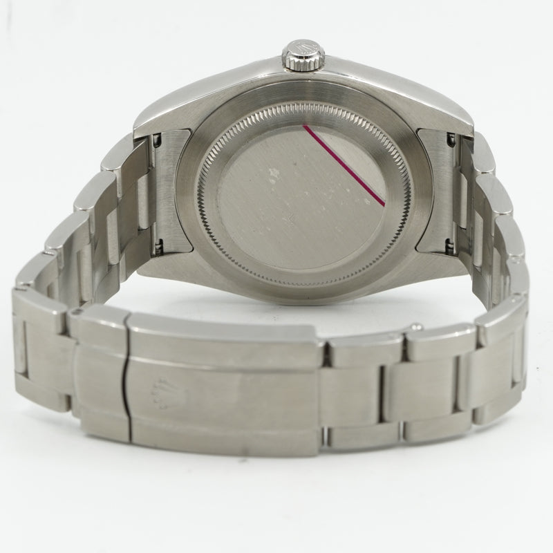 SOLD 12 19 23 Rolex Oyster Perpetual Grey Dial 39mm 114300 B P