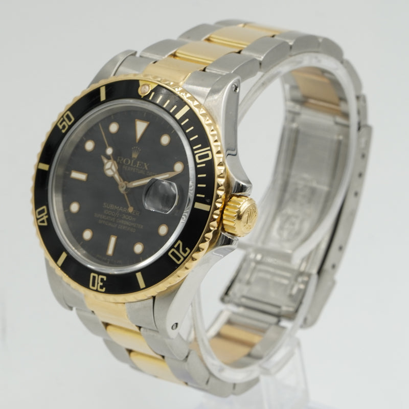 Rolex Submariner 16803 Two Tone Steel Gold 1987