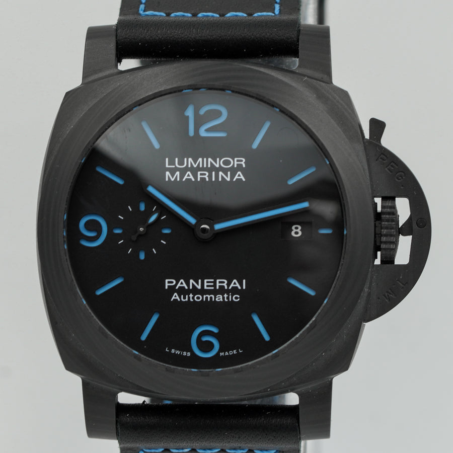 SOLD 3 11 24 Panerai Luminor PAM02661 Carbotech 44mm Carbon Fiber Moyer Fine Jewelers