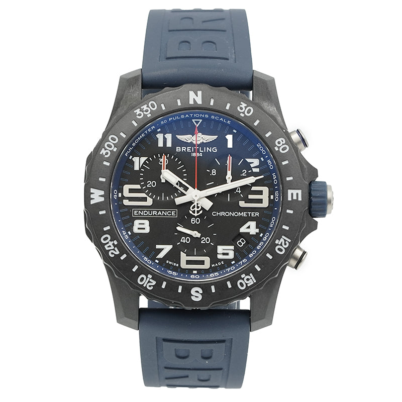 SOLD - 9/13/24 - Breitling Endurance Pro Dark Blue Chronograph X82310 B&P