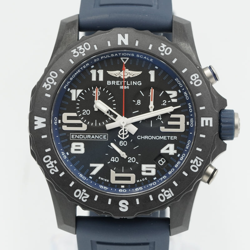 SOLD - 9/13/24 - Breitling Endurance Pro Dark Blue Chronograph X82310 B&P