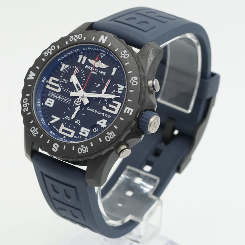 SOLD - 9/13/24 - Breitling Endurance Pro Dark Blue Chronograph X82310 B&P