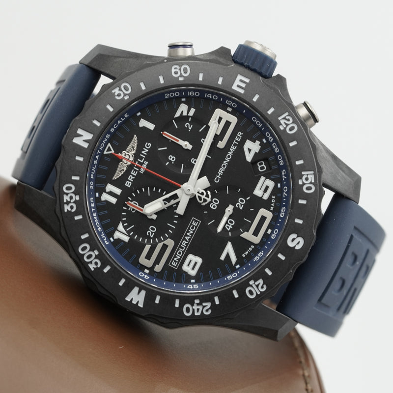 SOLD - 9/13/24 - Breitling Endurance Pro Dark Blue Chronograph X82310 B&P