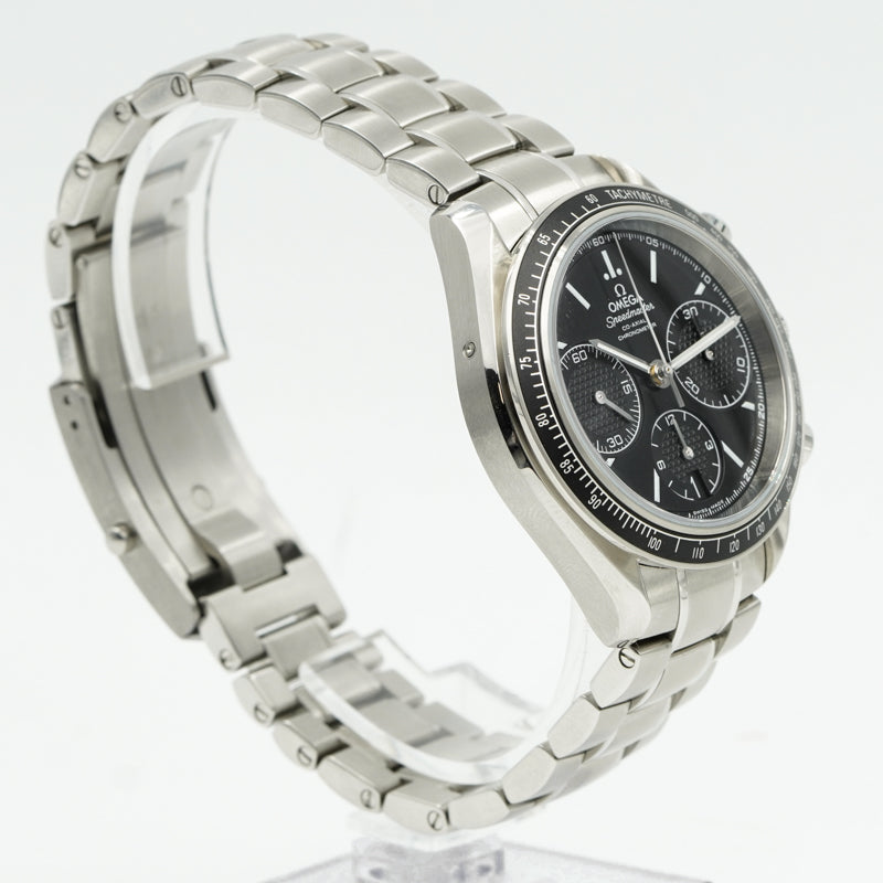 SOLD 02 20 24 Omega Speedmaster Racing Chronograph 326.30.40.50.01.001 Box Strap