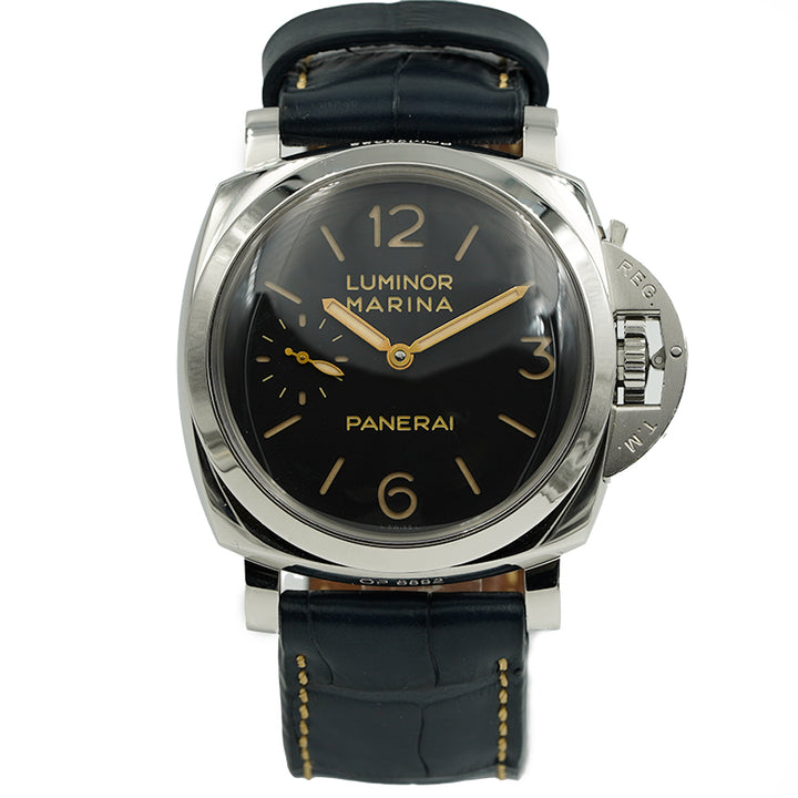 Panerai PAM00422 Luminor Marina 47mm Black Dial Manual Movement