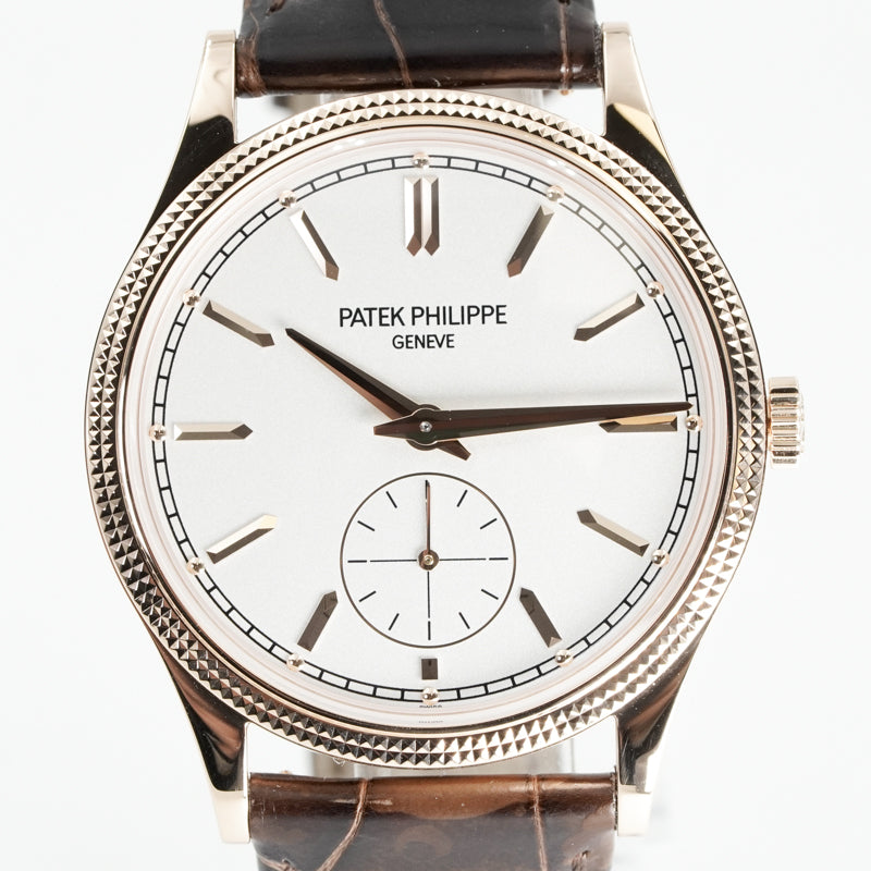 SOLD - 12/8/24 - Patek Philippe Calatrava 6119R-001 18K Rose Gold 39mm B&P 2022