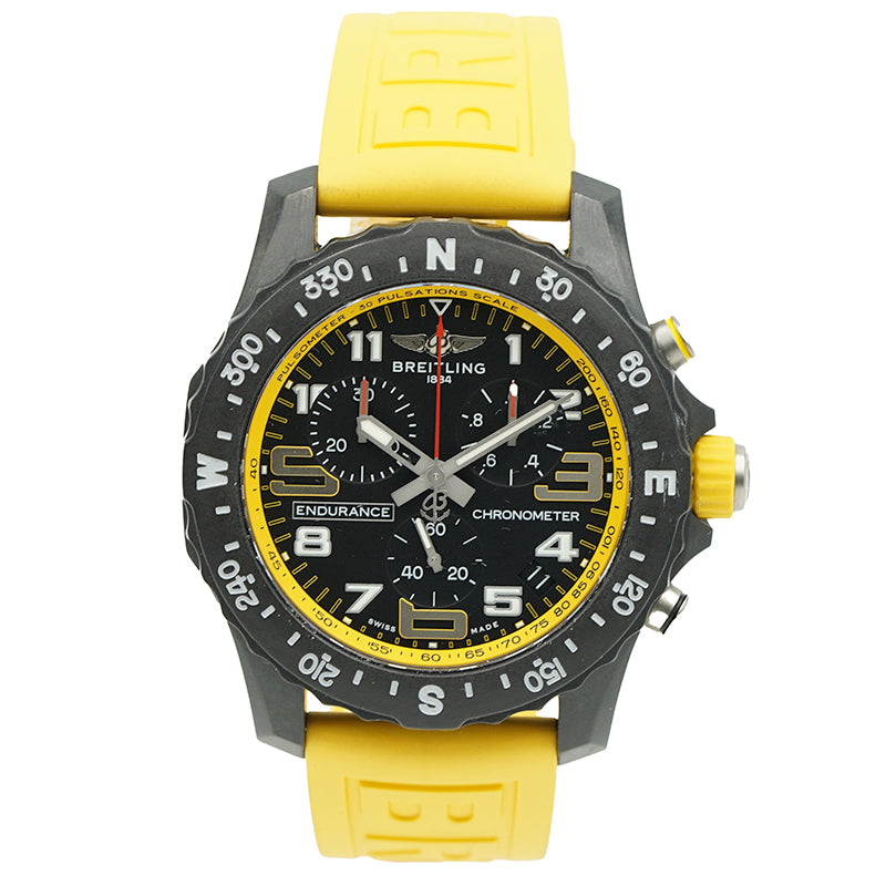 SOLD - 7/10/24 - Breitling Endurance Pro Yellow 44mm '20 Chronograph X82310A41B1S1