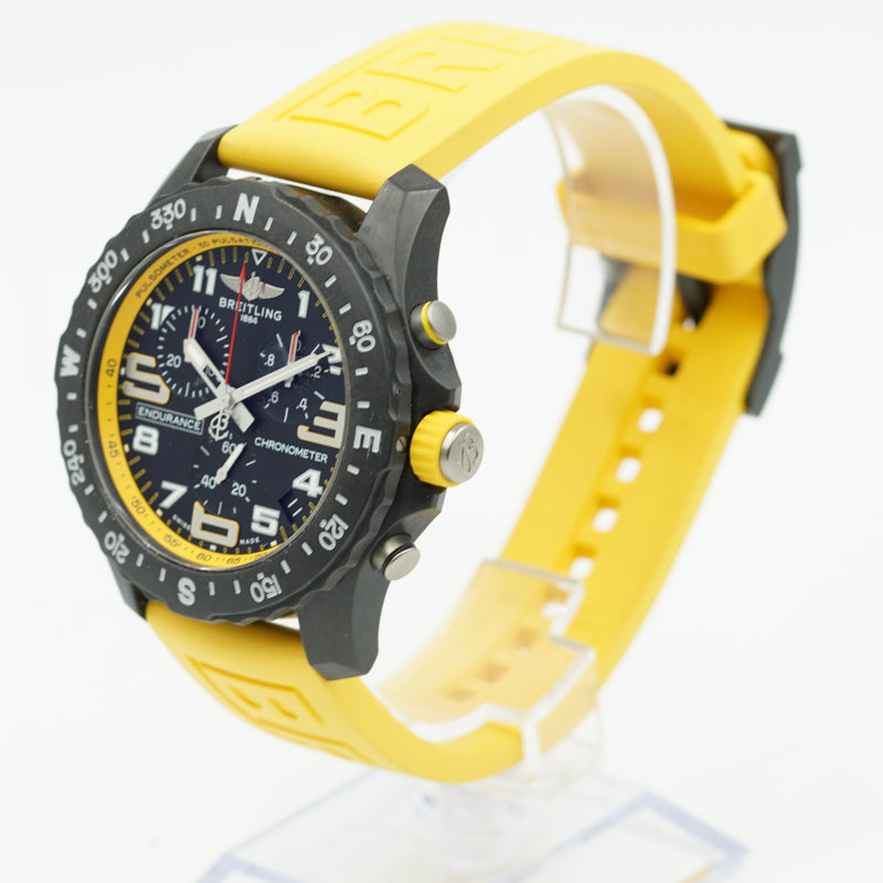 SOLD - 7/10/24 - Breitling Endurance Pro Yellow 44mm '20 Chronograph X82310A41B1S1