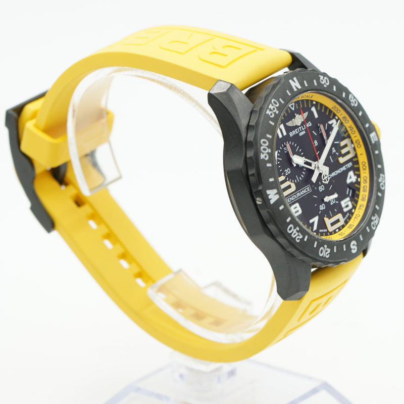 SOLD - 7/10/24 - Breitling Endurance Pro Yellow 44mm '20 Chronograph X82310A41B1S1