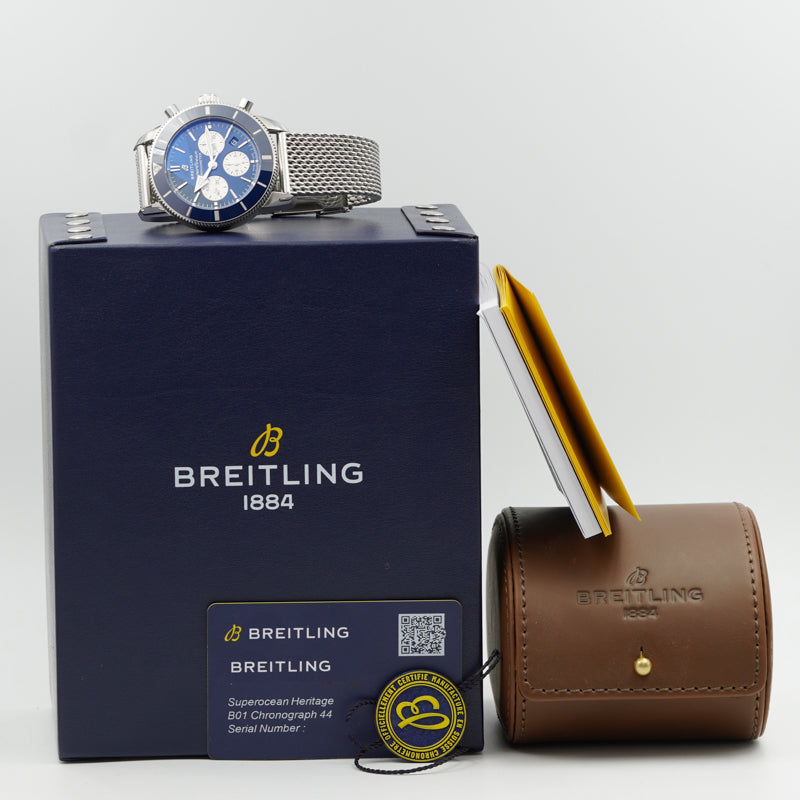 SOLD 8 18 23 Breitling Superocean Heritage B01 Chronograph 44mm AB Moyer Fine Jewelers