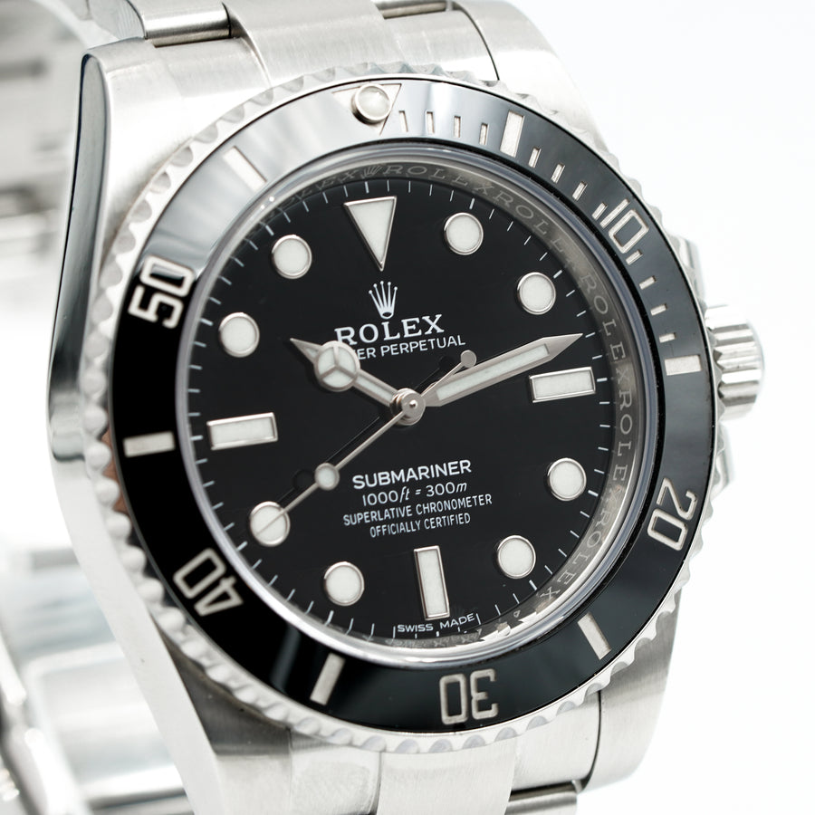 Rolex submariner clearance no date price