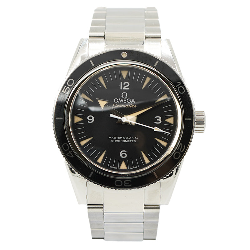 SOLD - 12/29/23 - Omega Seamaster 300 '57 41mm '17 233.30.41.21.01.001 B&P