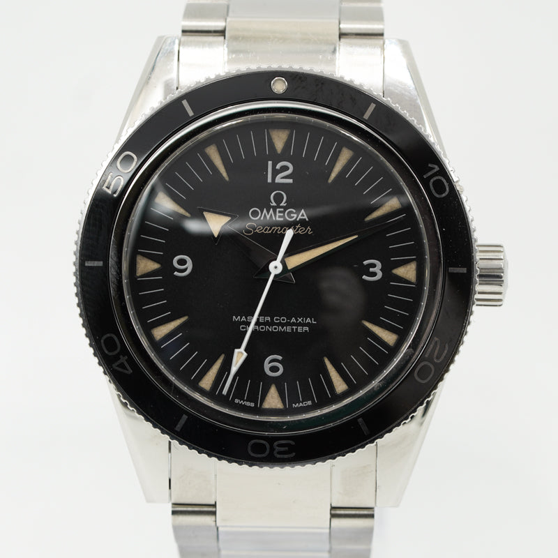 SOLD - 12/29/23 - Omega Seamaster 300 '57 41mm '17 233.30.41.21.01.001 B&P