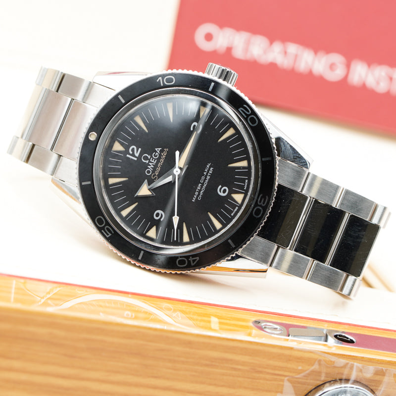 SOLD - 12/29/23 - Omega Seamaster 300 '57 41mm '17 233.30.41.21.01.001 B&P