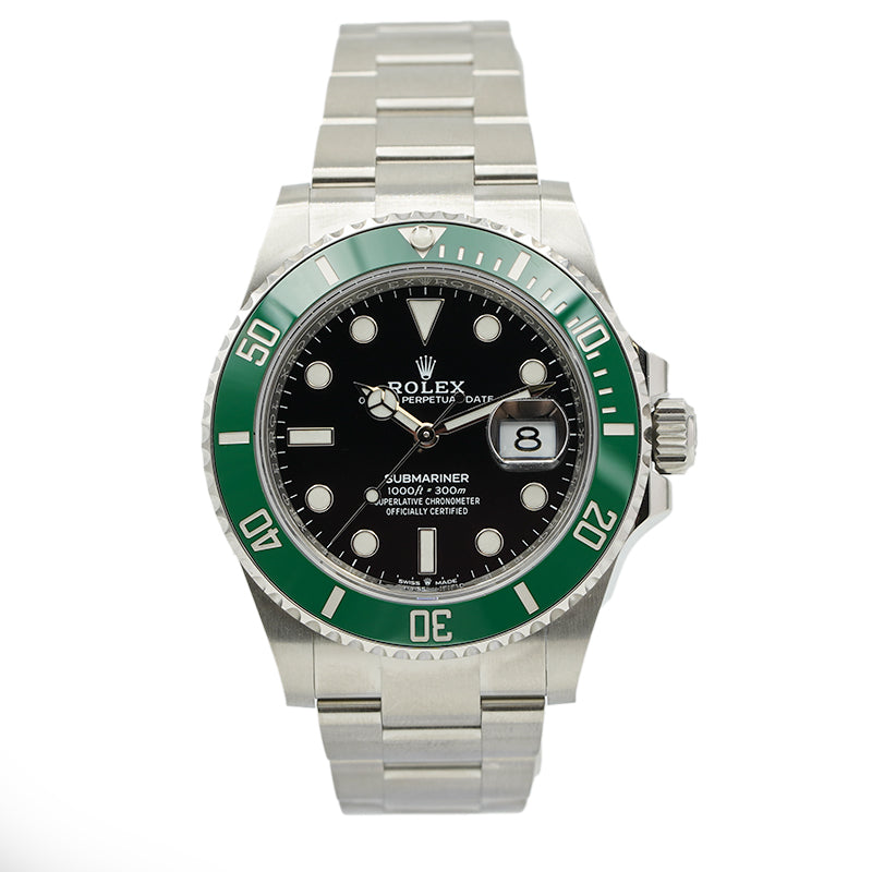 SOLD - 7/24/23 - Rolex Submariner Date Kermit 41mm 