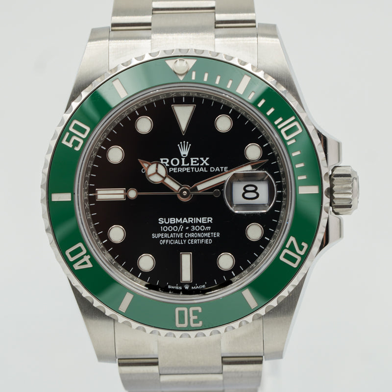 SOLD - 7/24/23 - Rolex Submariner Date Kermit 41mm 