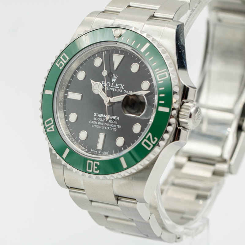 SOLD - 7/24/23 - Rolex Submariner Date Kermit 41mm 