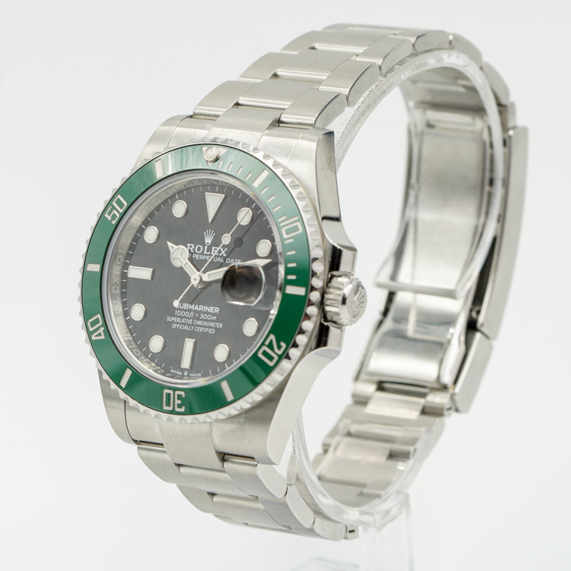 SOLD - 7/24/23 - Rolex Submariner Date Kermit 41mm 