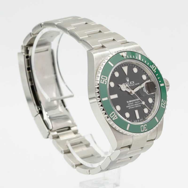 SOLD - 7/24/23 - Rolex Submariner Date Kermit 41mm 