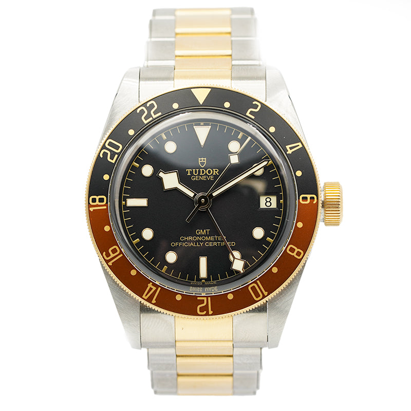 SOLD - 10/09/23 - Tudor Black Bay GMT Two-Tone 79833MN-0001 B&P 2023 S&G