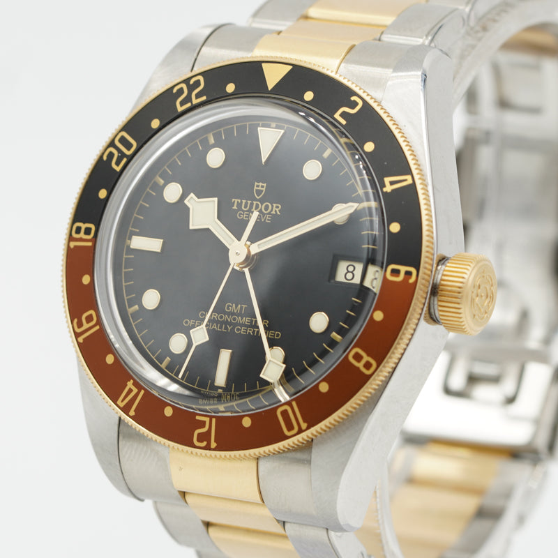 SOLD - 10/09/23 - Tudor Black Bay GMT Two-Tone 79833MN-0001 B&P 2023 S&G