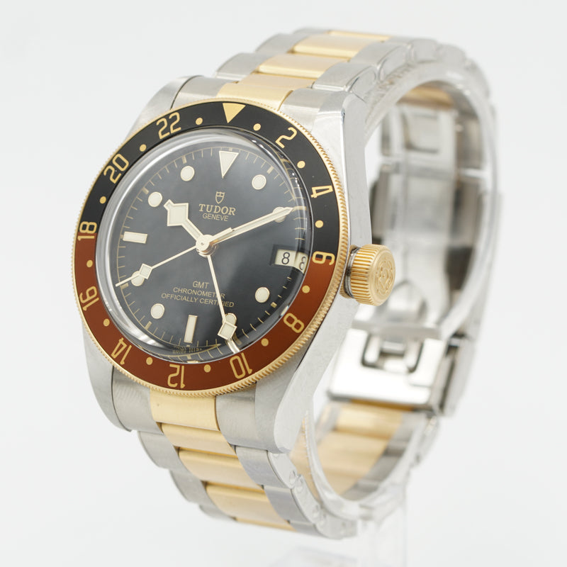 SOLD - 10/09/23 - Tudor Black Bay GMT Two-Tone 79833MN-0001 B&P 2023 S&G