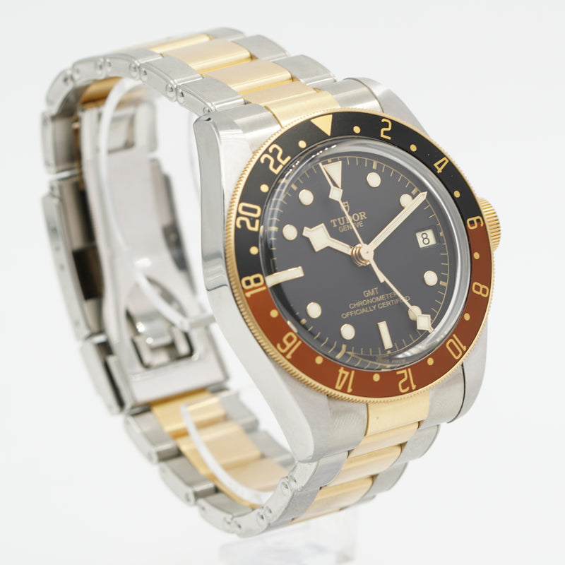 SOLD - 10/09/23 - Tudor Black Bay GMT Two-Tone 79833MN-0001 B&P 2023 S&G